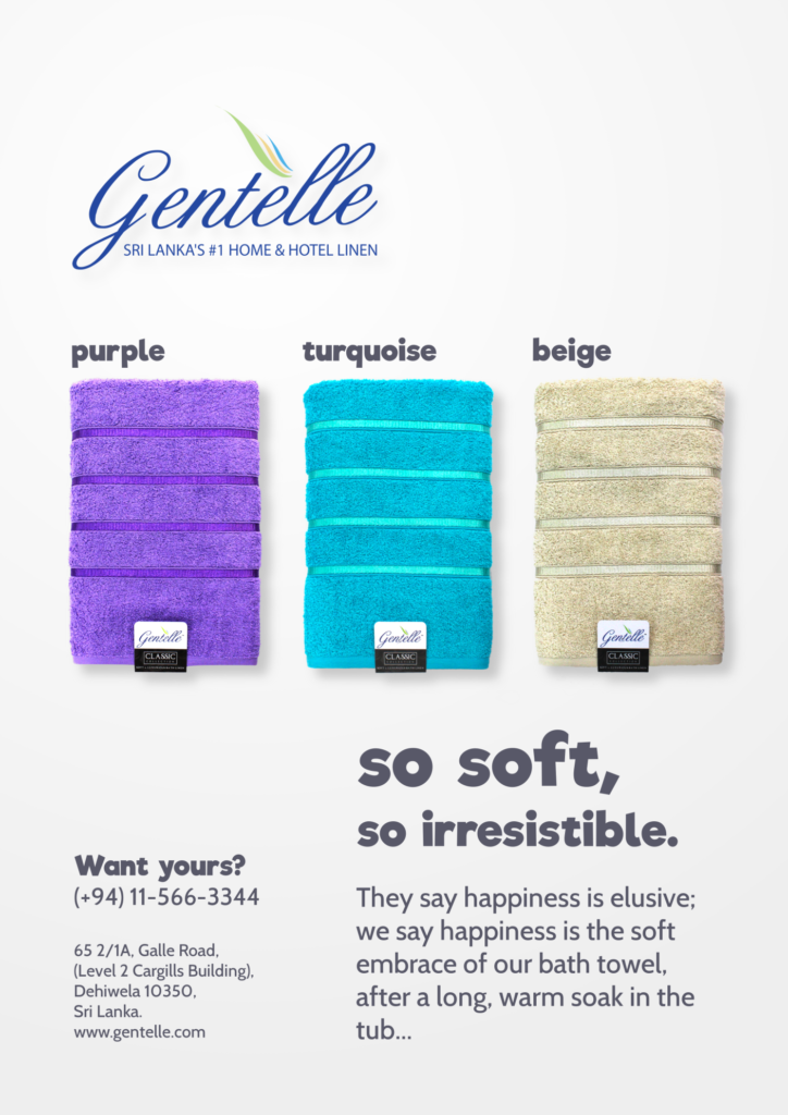 Gentelle Towel Advertisement