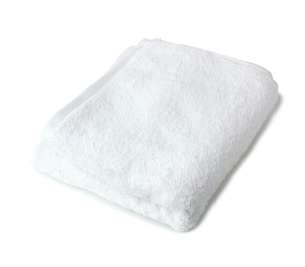 White Bath Towel